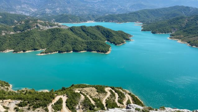 Hike Gamti Mountain with Bovilla lake view & canyon- From Tirana