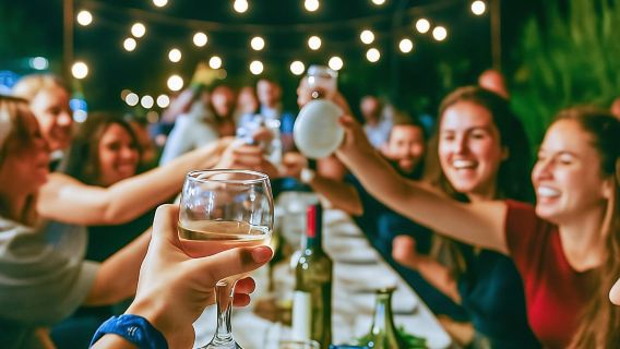 OPA! Свадебная вечеринка в Афинах — живое шоу, еда и напитки