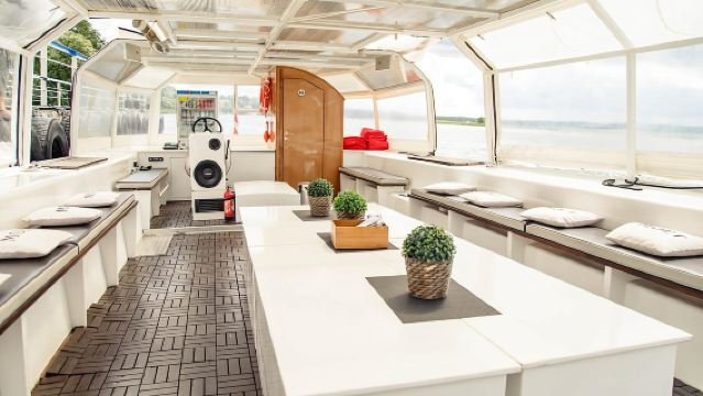 Boat Trip to Jūrmala or Back to Riga - River Cruises Latvia