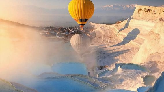 Tur Balon Udara Pamukkale dari Antalya, Alanya, Side