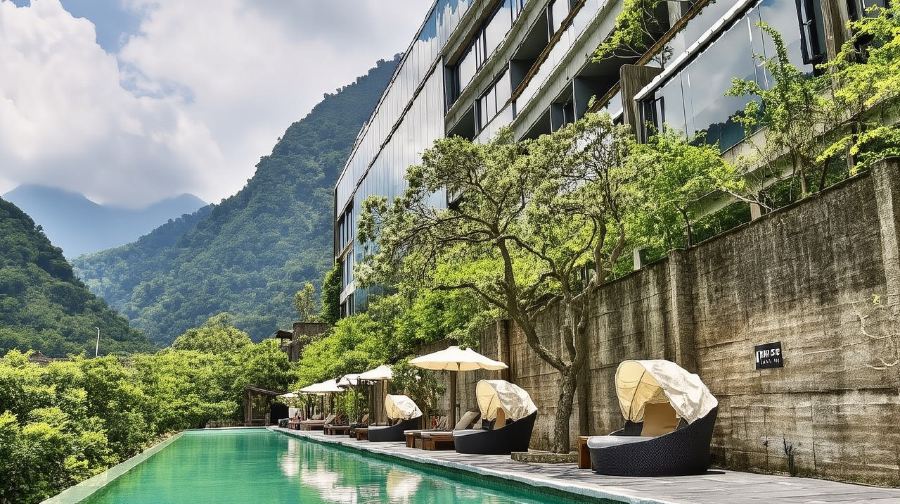 苗栗｜泰安觀止溫泉會館｜露天風呂・湯泡券