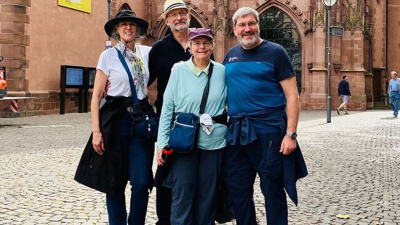 Tour privato a piedi di Francoforte con una guida locale