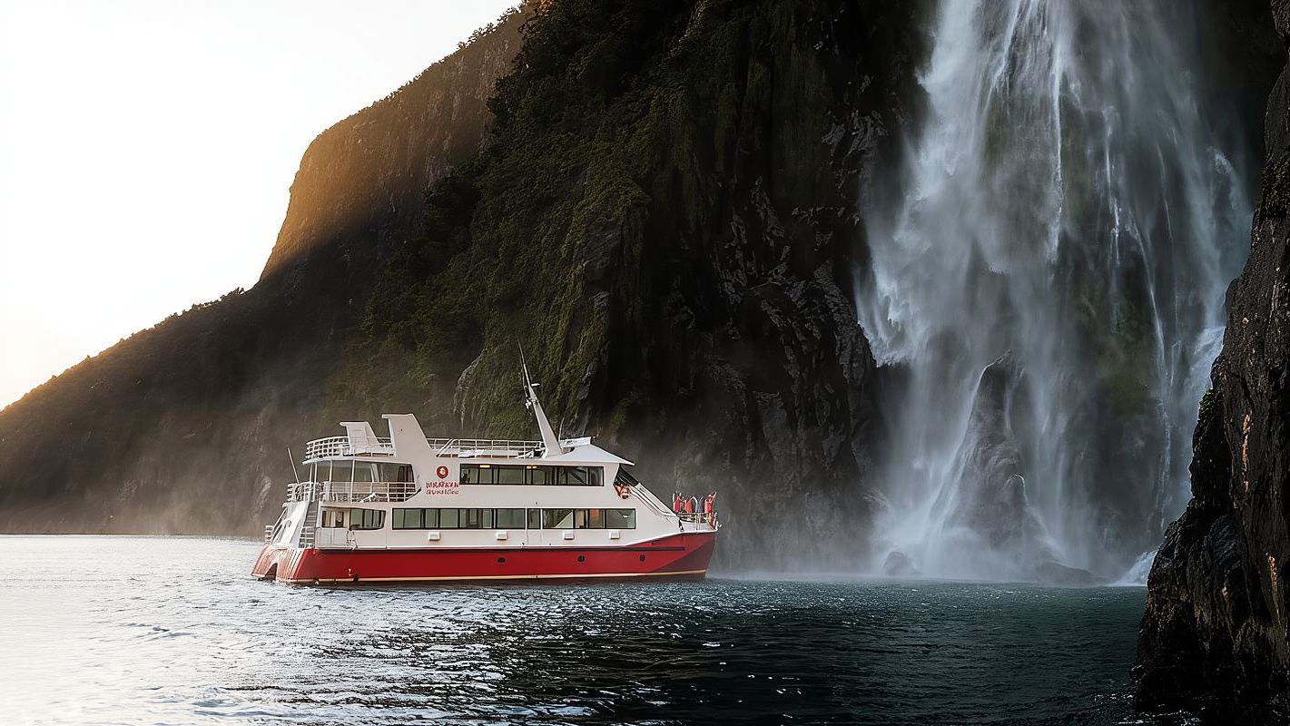 Milford Sound cruise sightseeing tour [Multiple vessels available + wildlife encounters and waterfall visits]