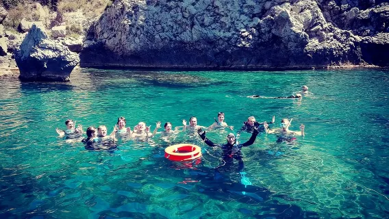 Snorkeling Tour Coast to Coast Taormina and Isola Bella