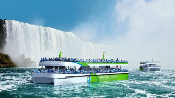 Niagara Falls USA: Boat Ride, Cave, Light Show and Fireworks