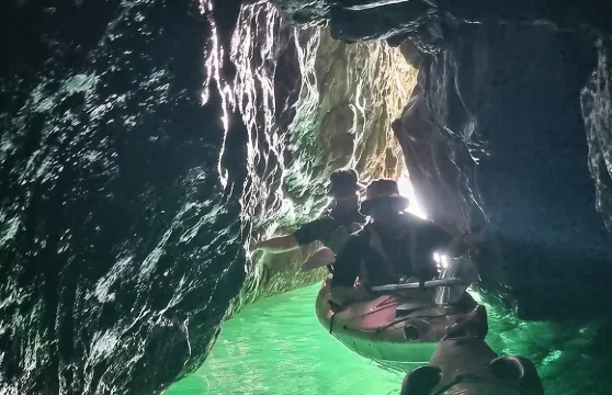 英格蘭里維埃拉導賞野生生態及海洞獨木舟之旅