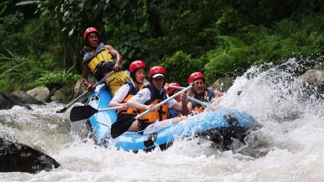 ล่องแก่งน้ำขาวอูบุด พร้อมน้ำตกและอาหารกลางวัน