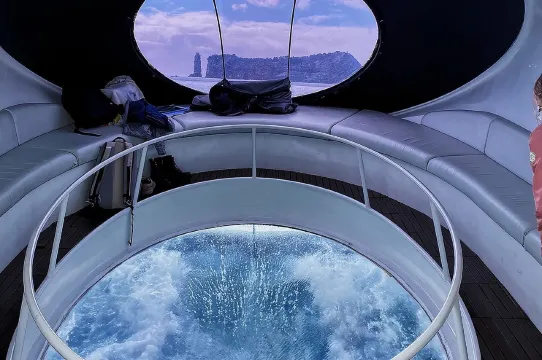 Glass Bottom Boat Tour and Snorkeling in São Miguel Azores