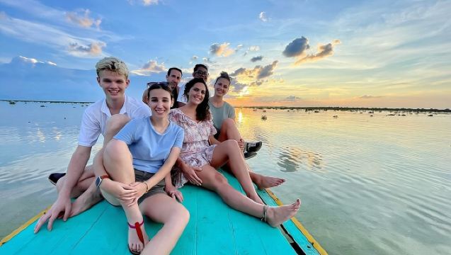 Half Day Kompong Pluck stilt home Village on Tonle Sap & Sunset