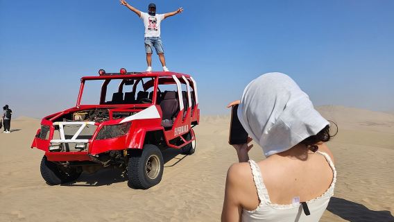 Ganztägig| Paracas-Huacachina ALLES inklusive |Aus Lima