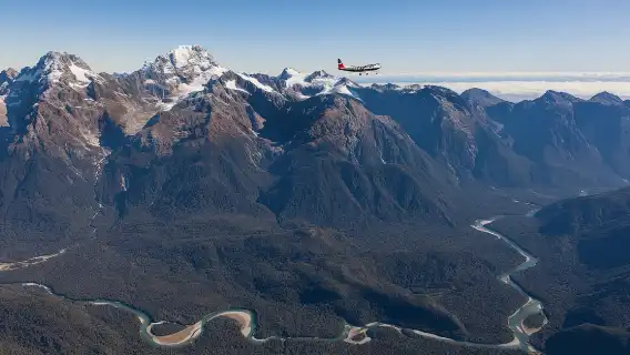 Queenstown Scenic Flight + Milford Sound / Piopiotahi Cruise + Flight - Time-Saving with Transfers Included