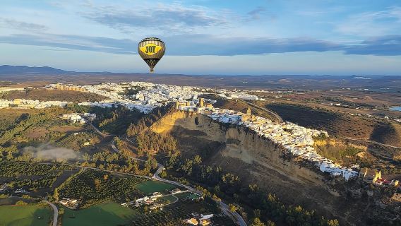 Ballonflug über Ronda (Málaga)
