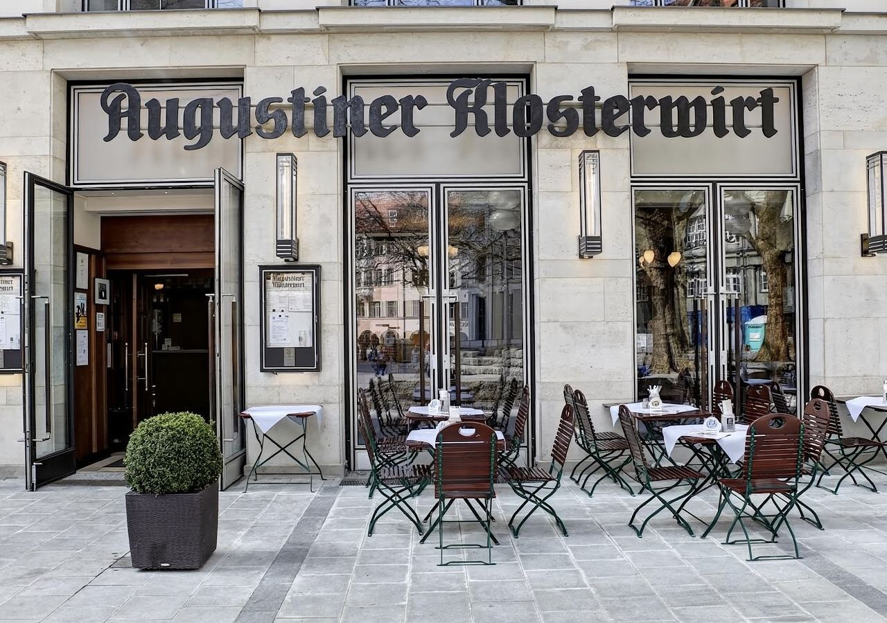 Restaurant reservation service for the popular Augustiner Klosterwirt in Munich, Germany