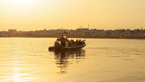 From Portimão: Benagil Sea Caves Boat Tour at Sunrise