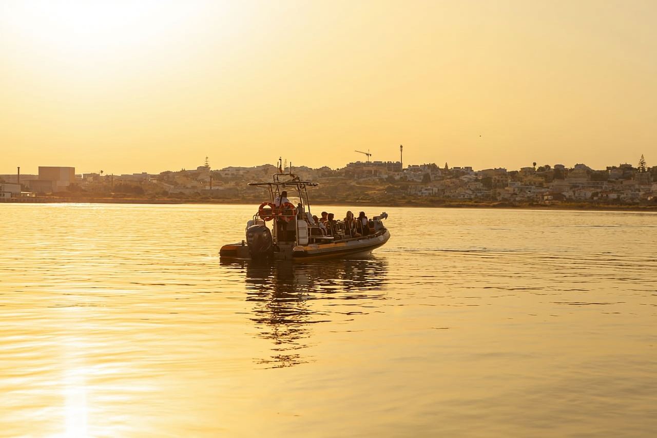 Portimão: Pantai Carvalho & Marinha, Lawatan Bot Gua Benagil