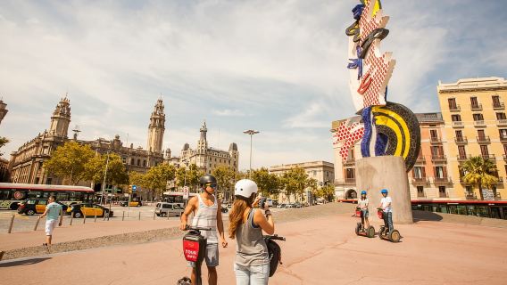 Barcelone : visite guidée en Segway du Vieux-Port et du Quartier Gothique