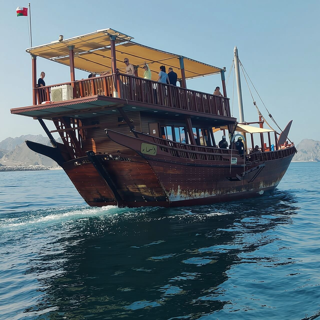 Muscat: Omani Dhow Coastal and Sunset Cruise