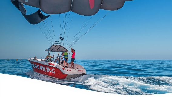 Rethymno Town: Sea Watersports Activities on the Beach