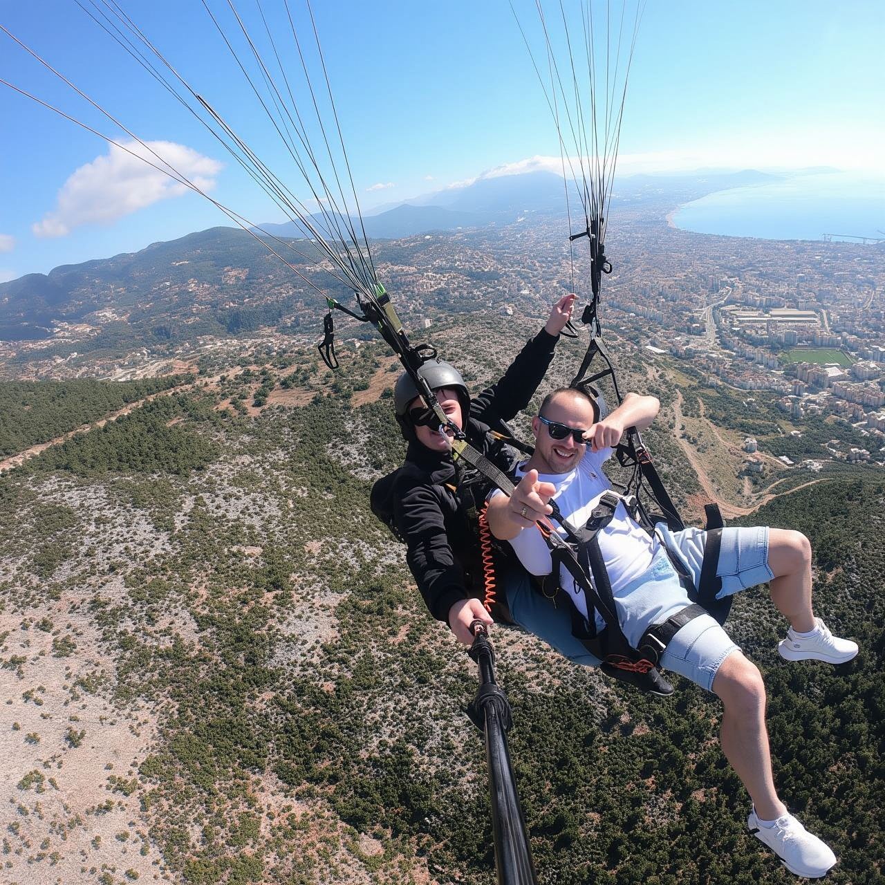Antalya/Side: Parapendio ad Alanya con trasferimento opzionale