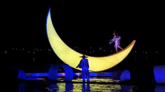 桂林或陽朔出發《印象劉三姐》山水實景演出或桂林千古情演出門票【桂林包車】