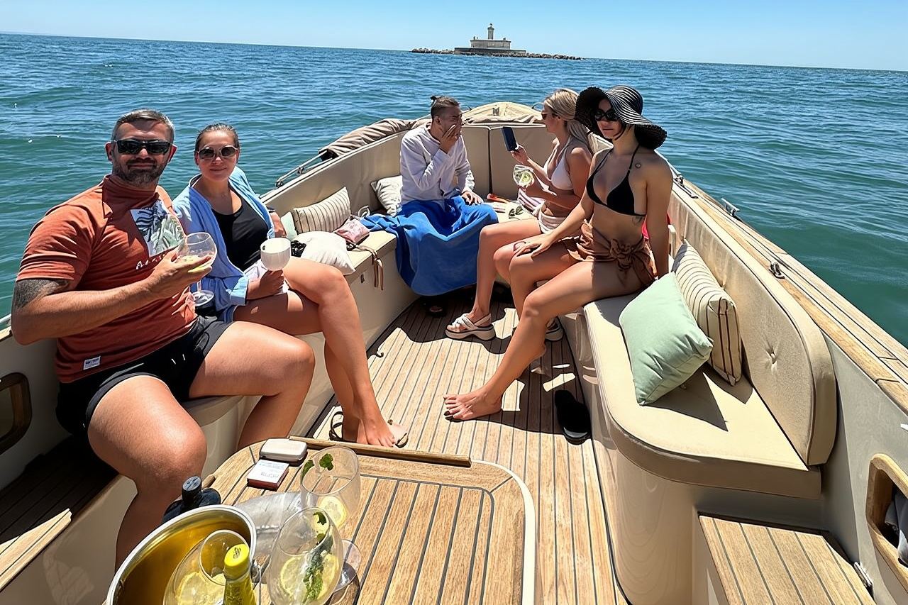 Lisbon Comfortable Cruise: Pastel de Nata, Bar & Dolphins