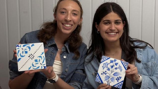 Porto: Tile Painting Workshop with Porto Wine (Sé do Porto)