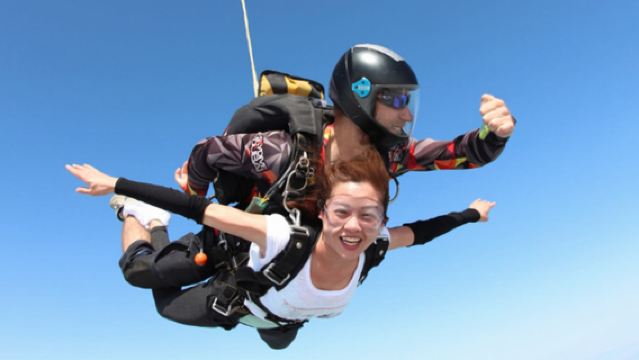 浙江湖州安吉高空雙人跳傘【3000米高空+可選高清影片錄像+專業教練帶飛】