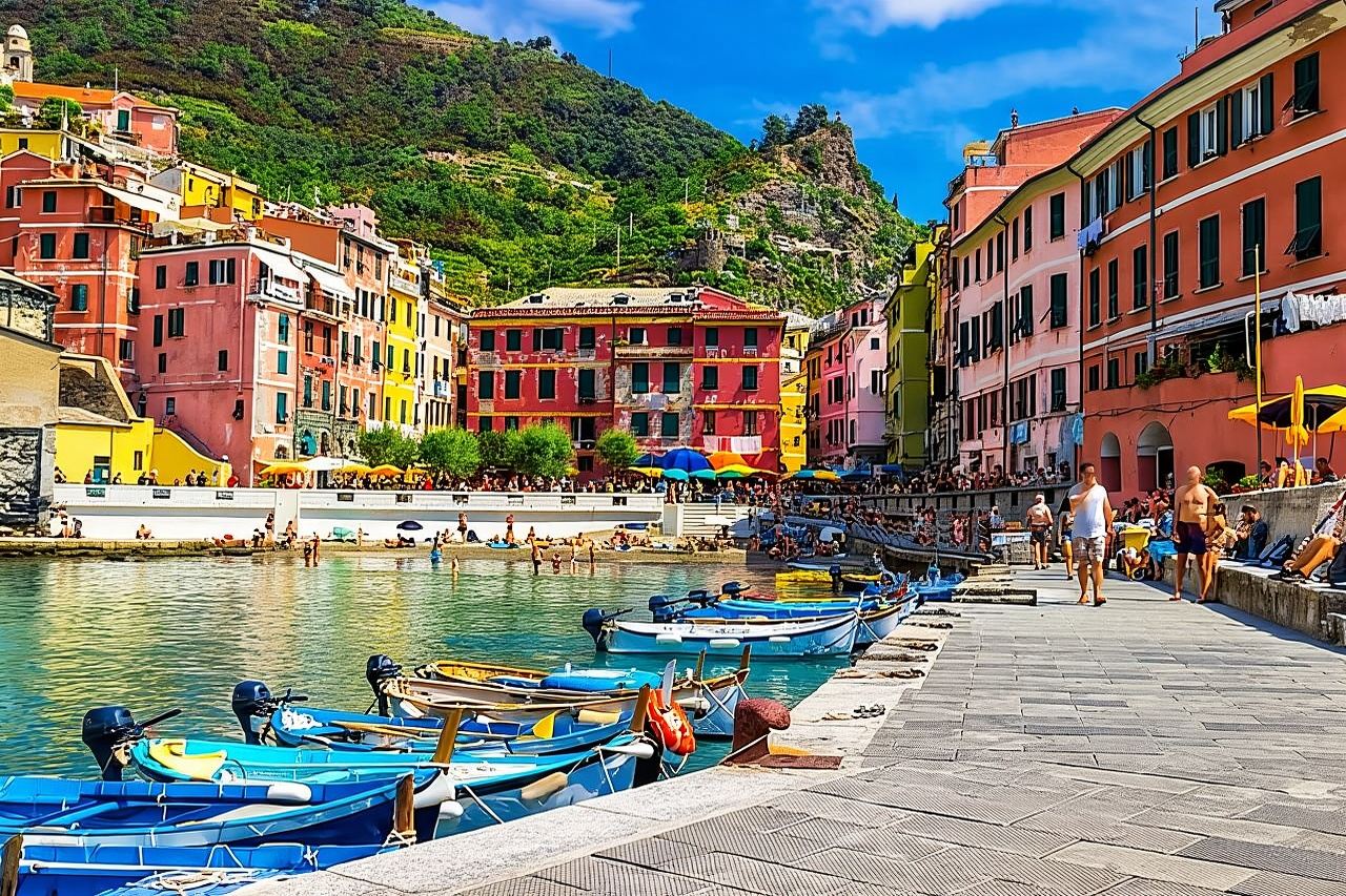 Scent of the Sea: Cinque Terre Park Full Day Trip from Florence