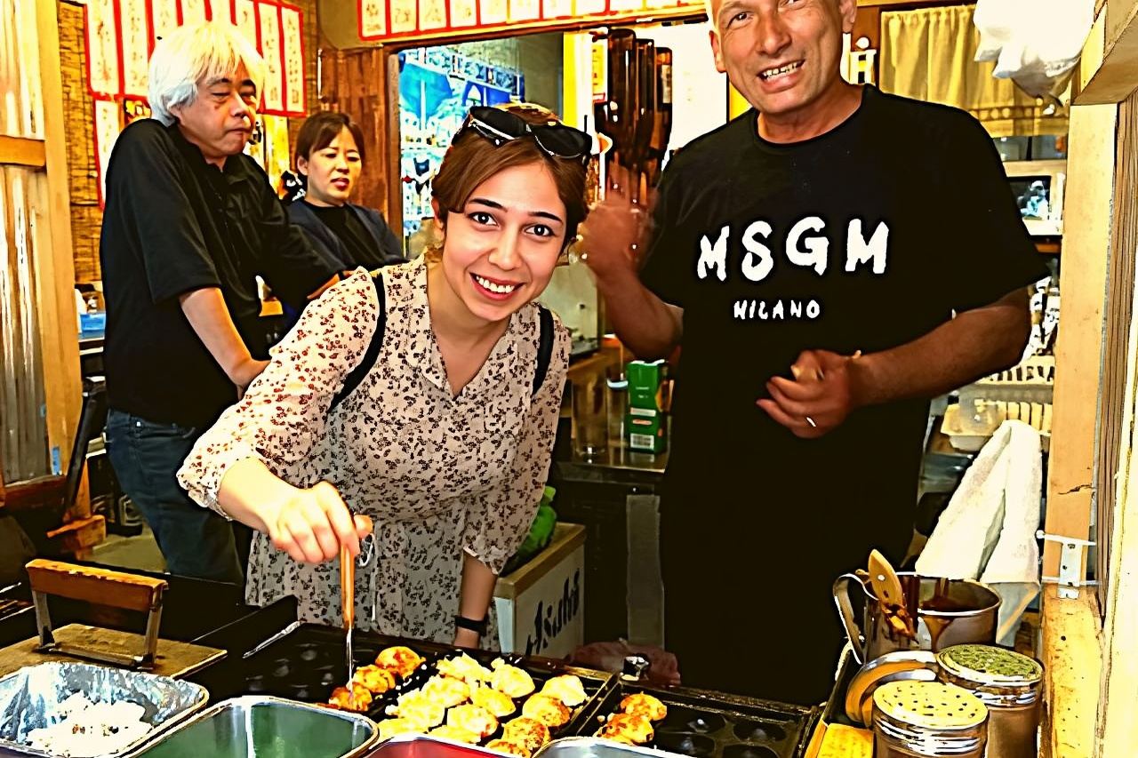 ทัวร์ชิมอาหารโอซาก้า: 13 เมนูจาก 5 ร้านอาหารท้องถิ่น