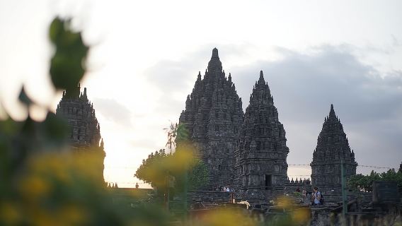 1-tägige Yogyakarta-Tour (Borobudur-Tempel, Merapi-Lava-Tour, Prambanan-Tempel)