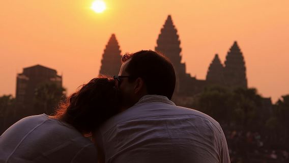 Angkor-Jeep-Tour bei Sonnenaufgang – inklusive Frühstück und Mittagessen