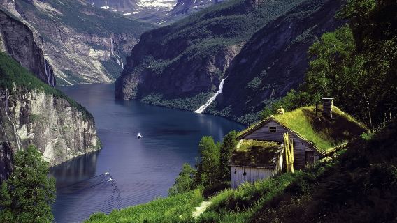 Norway Oslo + Geirangerfjord + Bergen + Alesund + Trondheim one-day tour
