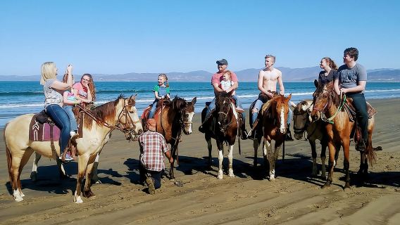 Private Horseback Beach + Bufadora Shore Excursion