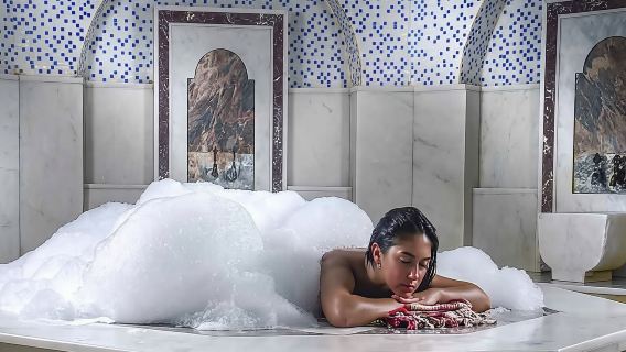 Expérience de bain turc Kemer avec massage à l'huile