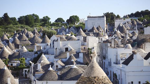 Locorotondo, Alberobello, Martina Franca departing from Taranto