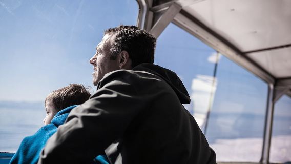 Victoria Whale Watching Tour on a Covered Vessel