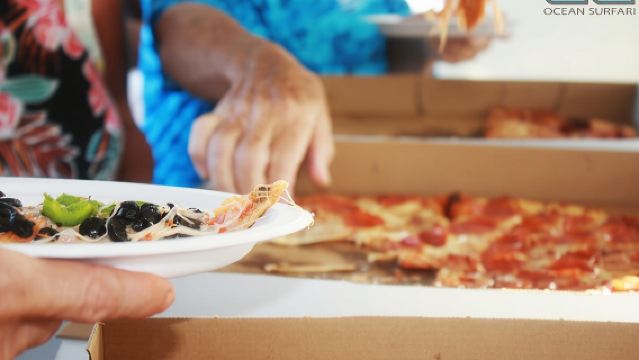 Afternoon Snorkel, Pizza & Sunset Tour departing from St. Thomas & St. John