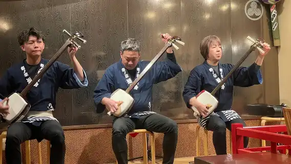 Tokyo · Asakusa: Shamisen live performance + izakaya culture experience