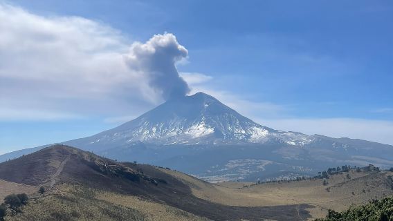 Desde la Ciudad de México: Caminata al volcán Iztaccíhuatl con un alpinista