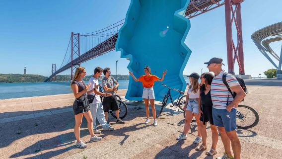 リスボン自転車ツアー:リッサボンのベレン川ラングス