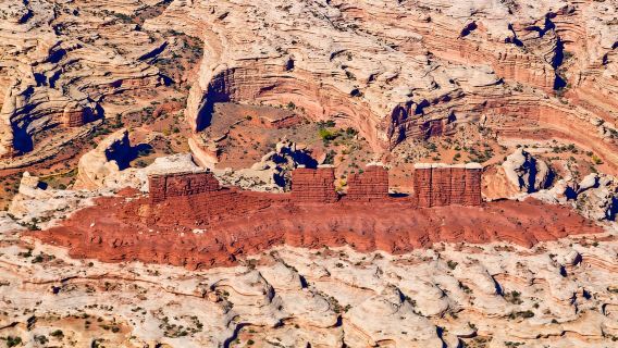 Moab: Penerbangan Indah Taman Nasional Canyonlands + Arches