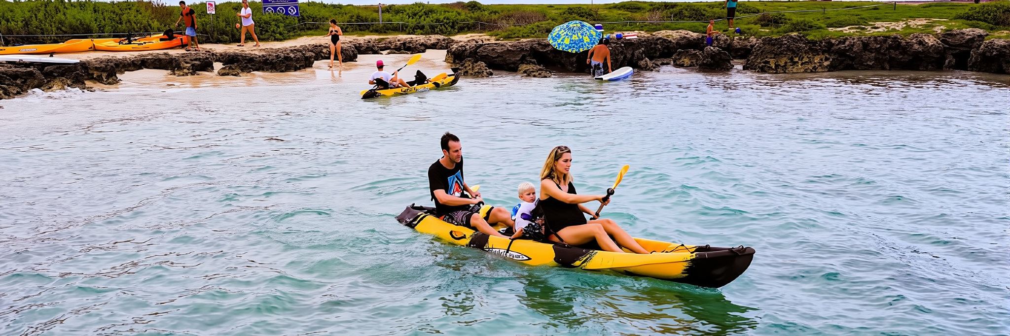 Kayak autoguidato nella baia di Kailua e nell'isola di Popoia