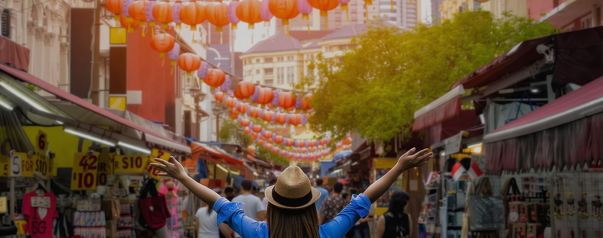 シンガポール・フライヤー+マーライオン公園+カンポン・グラムストリート ワンデーツアー【85925】