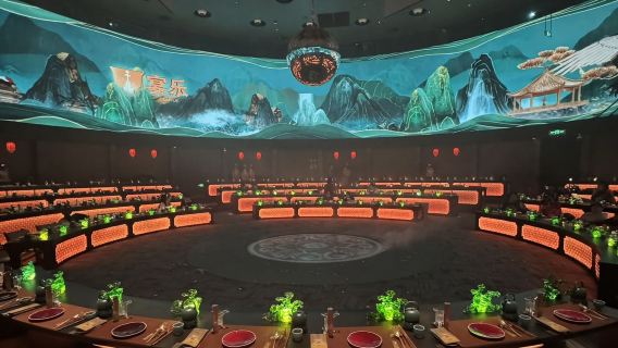 상하이 연천하 연락(상하이 1호점) [궁중풍 연회+화려한 가무 공연+선택 가능한 정교한 의상 및 메이크업]