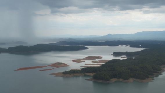 Pigeon Forge: French Broad River Helicopter Tour