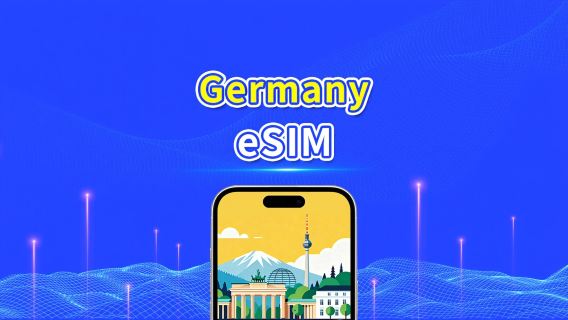 Germany eSIM | 5G/4G | Daily/Total Data Package | 24-Hour Billing | 1–30 days | QR Code