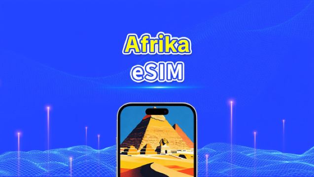 Afrika eSIM | 4G | Höghastighetsdata | Daglig paket/datapaket | 24 timmar | 1-30 dagar | QR-kod