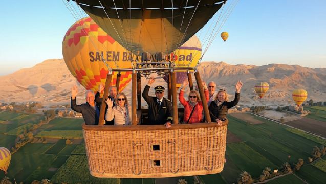 Overnight private tour to the best of Luxor with hot air balloon experience from Marsa Alam