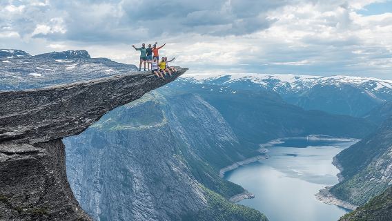 Odda: Full-Day Trolltunga Via Ferrata & Sky Ladder Adventure