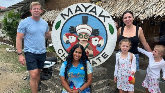 Roatan Wildlife Monkey Sloth Chocolate Rum Tasting city Tour